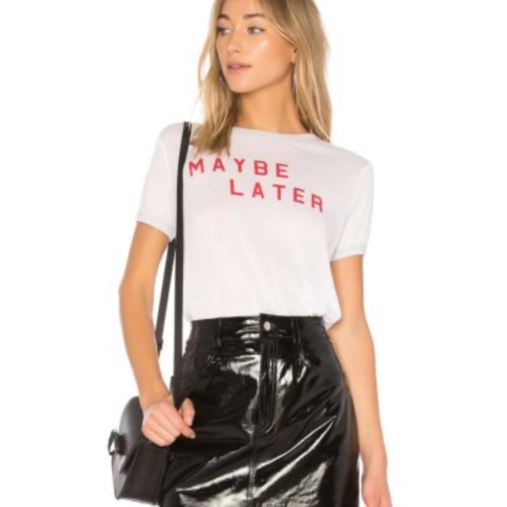 Wildfox maybe later shirt size s